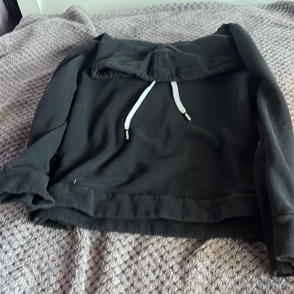 Black hoodie